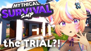 SPECZII V BONZAIBROS TRIAL?! Also working on the church more!!(Mythical SMP Day 31)【KoziiChu】