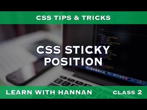Scrolling Effect with CSS Sticky Position | Fix your Sticky Position Issues | Css Tips & Tricks