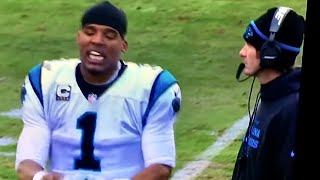 Cam Newton swears on TV. ( I can't keep my fuckin cool!!!)