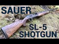 Le fusil de chasse sauer sl5 est un excellent pistolet de chasse  inertie