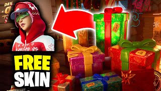Which presents have FREE SKINS in Fortnite Winterfest 2022?!