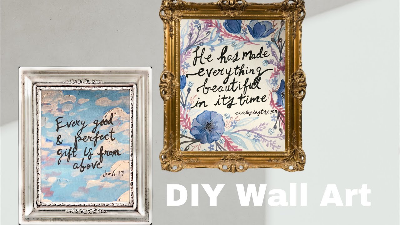 DIY Wall Art YouTube