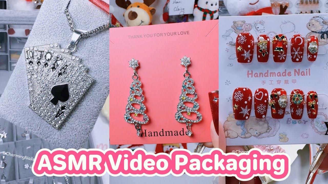 ASMR Packaging Claire S’s first order