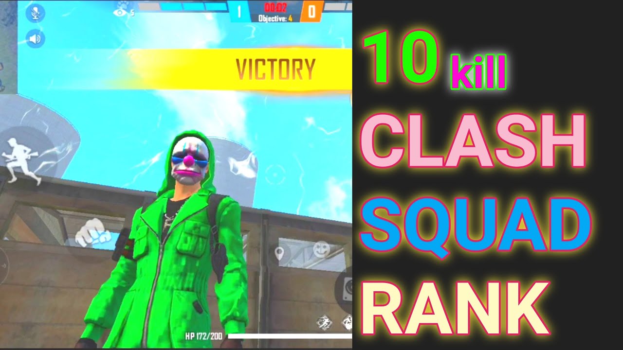 BEST CLASH SQUAD RANKED MATCH GAMEPLAY - GARENA FREE FIRE - YouTube