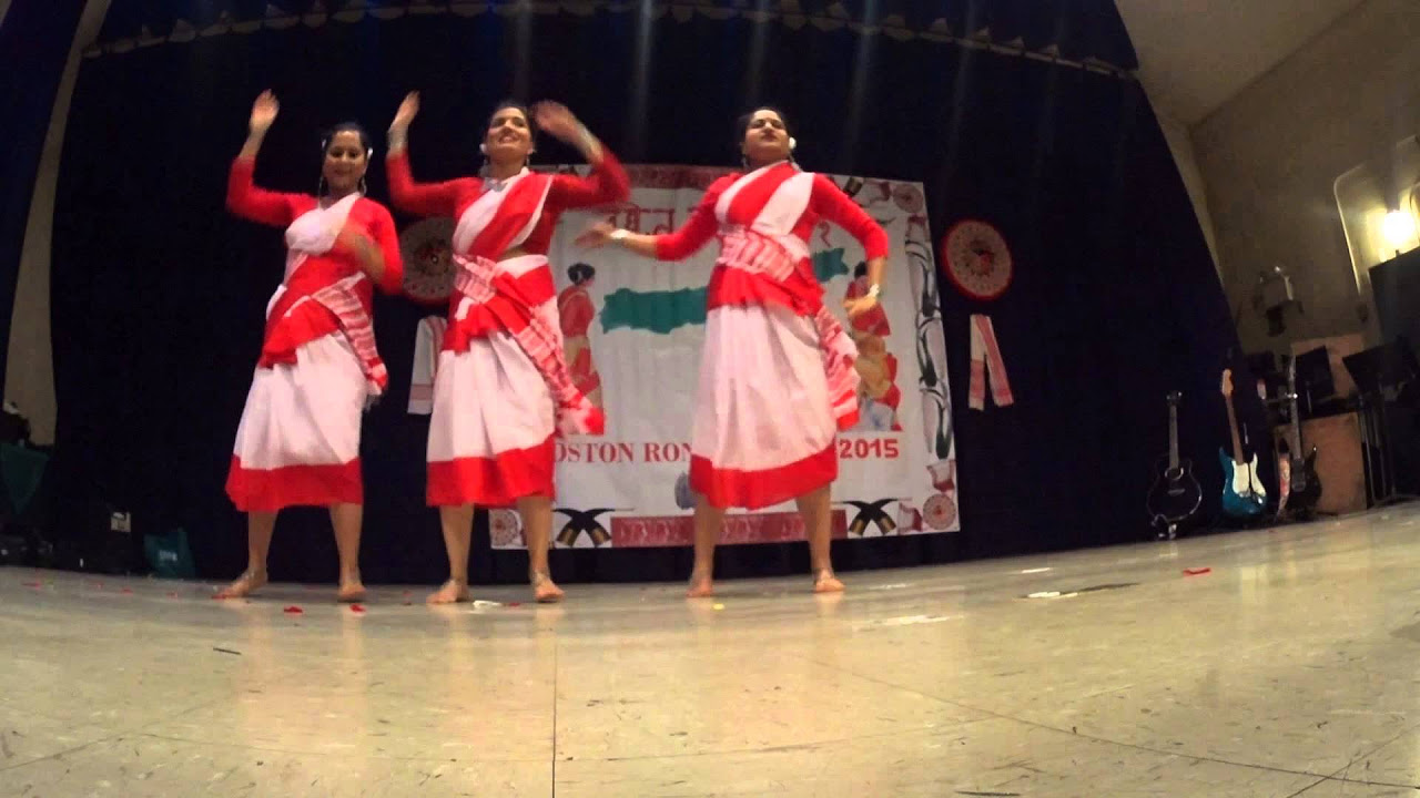Boston Bihu 2015   Jhumur Dance