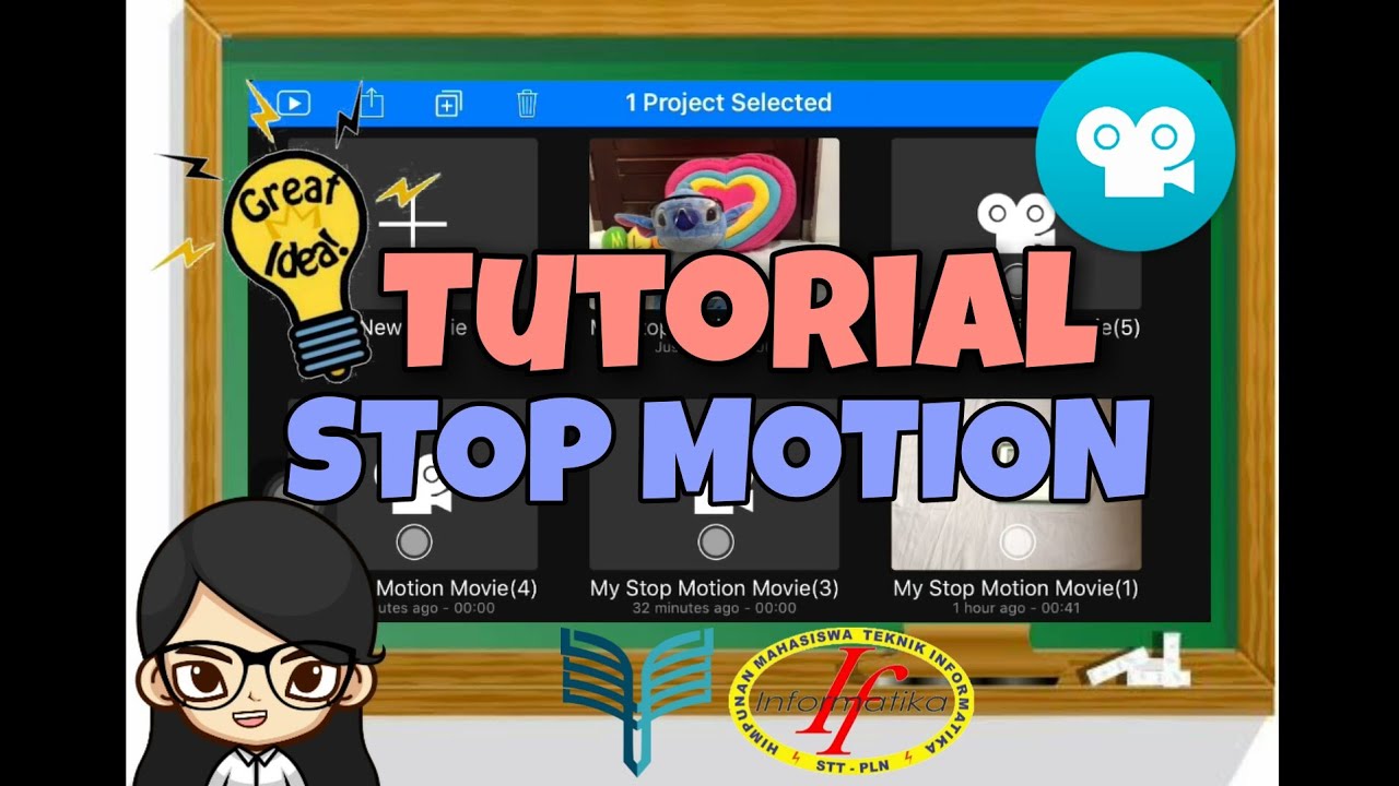 Tutorial Stop Motion Menggunakan Aplikasi Stop Motion Studio YouTube