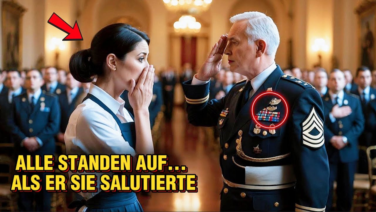 „Sie war nur Kellnerin – bis der General salutierte und alles verstummte“