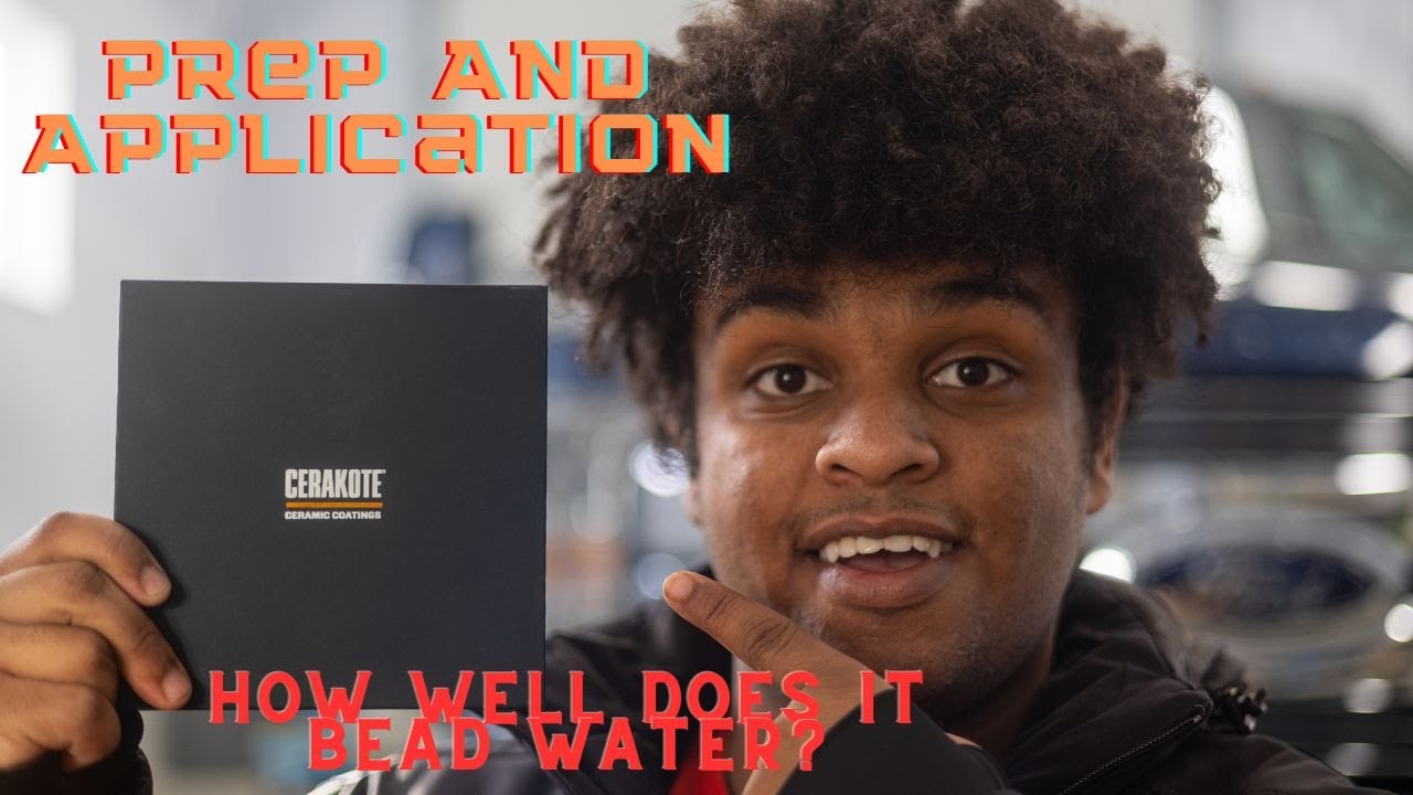 Trying Out The New Cerakote Ceramic Coating! | Testing The Water Beading | New To The Industry