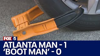 Man Selling Keys To Unlock Parking Boots