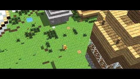 Minecraft - Airbending (Minecraft Animation Test)