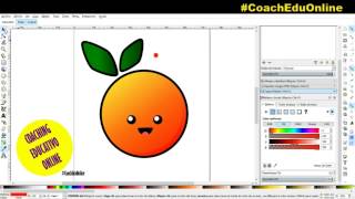 INKSCAPE-ORANGE FRUIT