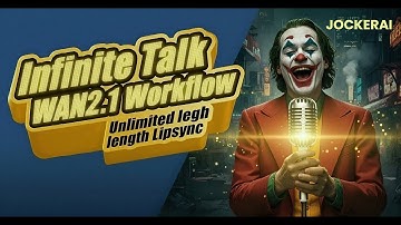 Infinite Talk Workflow WAN 2.1 | Convert Any Image to Lip-Synced Video (No Time Limit
