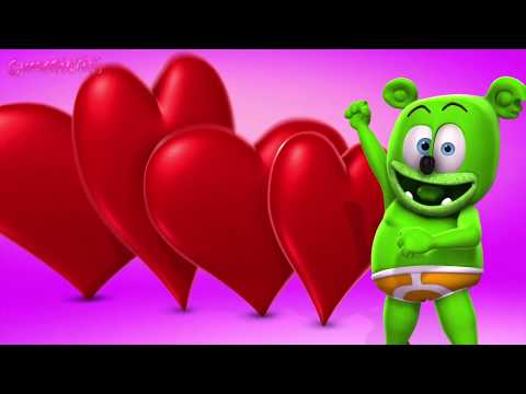 BACKWARDS Gummibär REQUET VIDOE Valentine's Day Special I Love You Gummy Bear Song