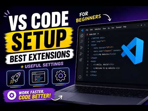 VS Code ko Super Fast Bana do | Best Extensions & Settings