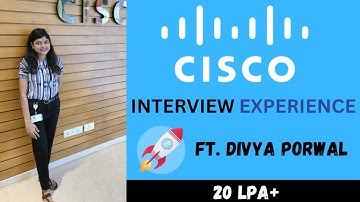 Cisco Interview Experience | How She Cracked Cisco