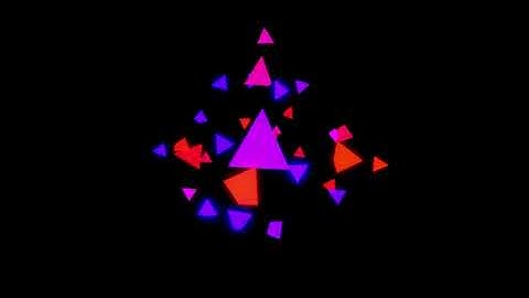Sierpiński triangle with 3 depth in unity