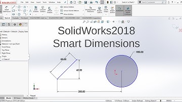 SolidWorks 2018 Tutorial For Beginners _ Smart Dimensions