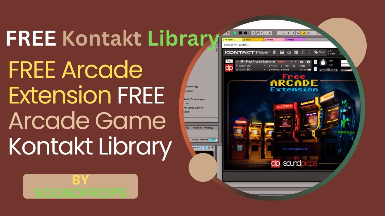 Free Arcade Extension - FREE Arcade Game Kontakt Library by Soundprops ...
