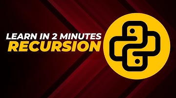Recursion in python | Learn in 2 minutes