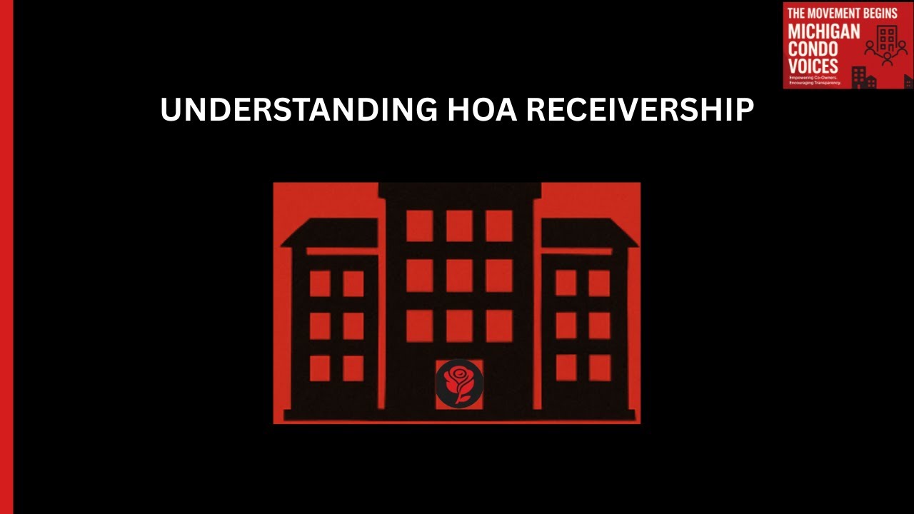 HOA Receivership Explained