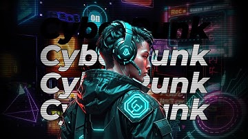 FILMORA 14 - (AE) CYBERPUNK TEXT ANIMATION