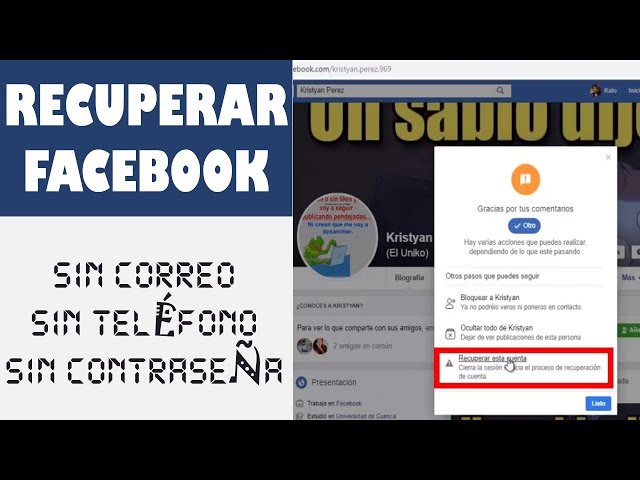 Cómo inicio sesión con otra cuenta de Facebook vinculada a otra