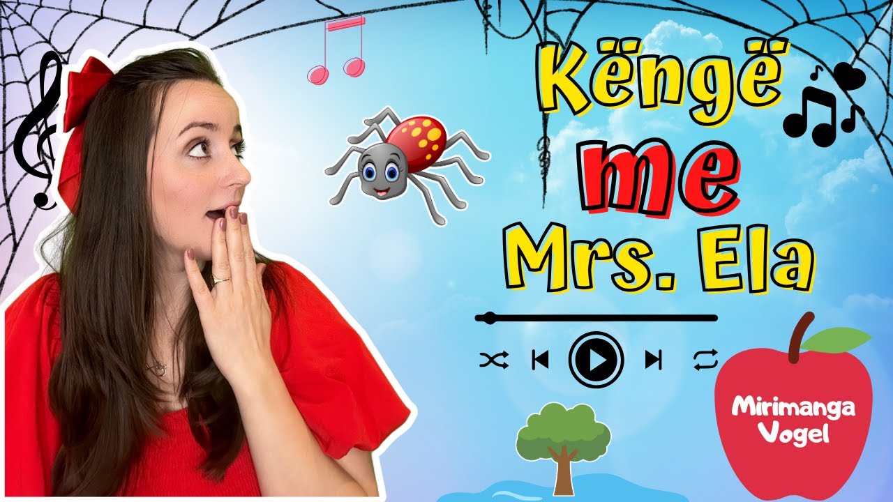 Mirimanga e Vogël në Shqip | Kënga Argëtuese për Fëmijë | Mëso me Mrs. Ela 🇦🇱🎶 
