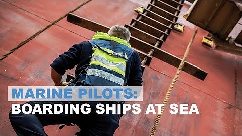 Marine pilots: boarding ships at sea in NSW