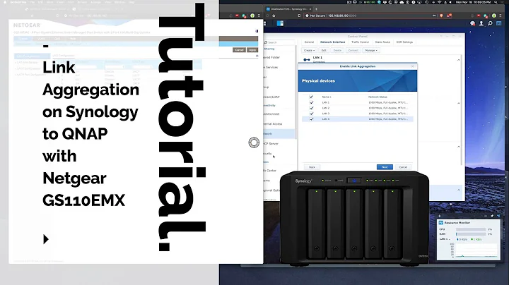 Synology to QNAP with Link Aggregation