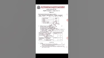Class 12 English Syllabus 2025-26 |RBSE Class12th Official Board Syllabus |CBSE Exam 2026