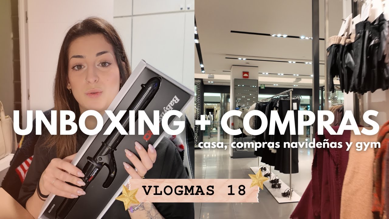 Compras navideñas + unboxing 🎁✨ | Vlogmas 18