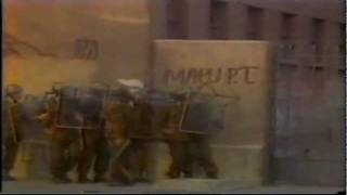 Chile 1986 - Estudiantes en lucha contra Pinochet (Hoy luchan contra privatizaciones)