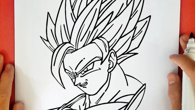 Como desenhar o Freeza de Dragon Ball Z - Curso de Desenho - Eu que Desenhei