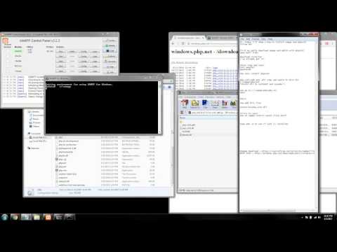 Install XAMPP & php ssh2 Windows