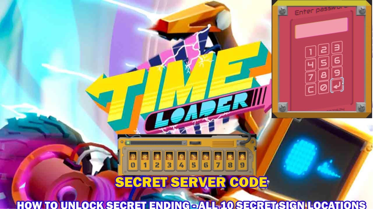 Time Loader walkthrough - How to unlock secret server code - How to get ...