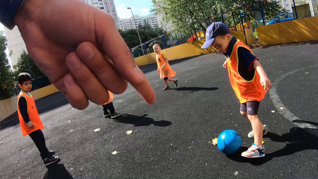 Видео тренировки футбол дети