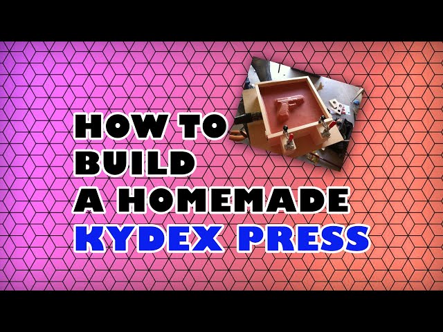 kydex press for knife sheaths