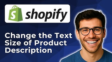 How to change the text size of product description on Shopify dawn theme [2025 Easy Guide]