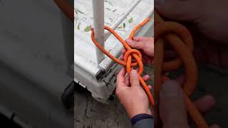 ロープワーク 強化もやい　便利な結び方の紹介