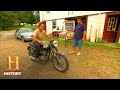 American Pickers: TRIUMPH MOTORCYCLE AMPS MIKE UP (Season 3) | History