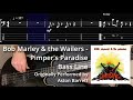Bob marley  pimpers paradise bass line w tabs and standard notation