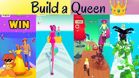 Raarste grappigste wandelspel ooit! #buildaqueen #mobilegaming
