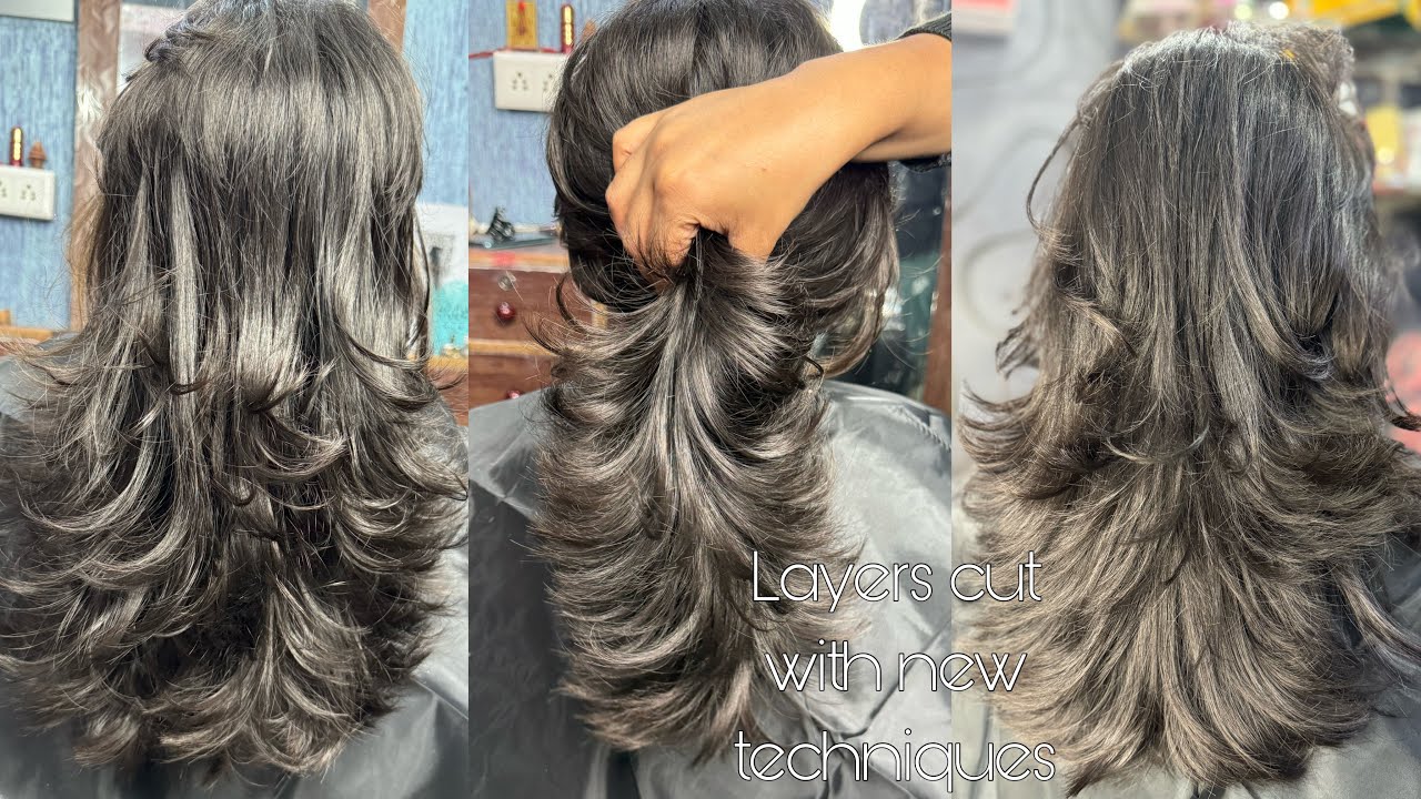 Butterfly full layers haircut step by step in Hindi | Ghar पर ही सीखे Advanced hair cutting करना