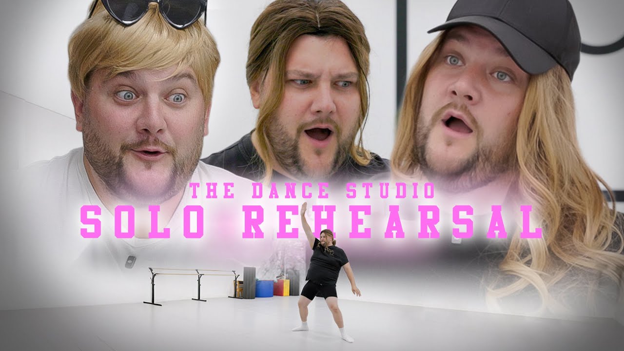 Dance Studio Solo Rehearsal