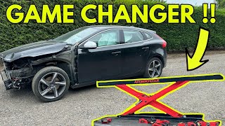 WHY WAS THIS WRECKED VOLVO V40 R DESIGN SO CHEAP ? PART 1