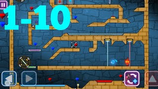 Redboy and Bluegirl Level 1 2 3 4 5 6 7 8 9 10 In Light Temp Maze Android Walkthrough screenshot 1