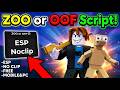 "FREE [ ZOO or OOF🎯] Script 2025 | Esp &amp; Noclip Working"