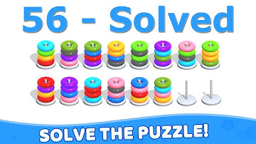 Color Hoop Stack - Level 56