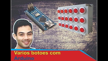 18 Botoes com Arduino