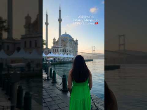 Ortakoy Mosque In Istanbul Turkey 